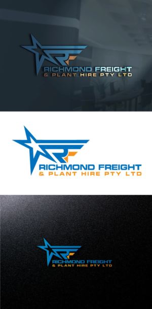 Richmond Freight & Plant Hire Pty Ltd  | Logo Design by akterkhadijars