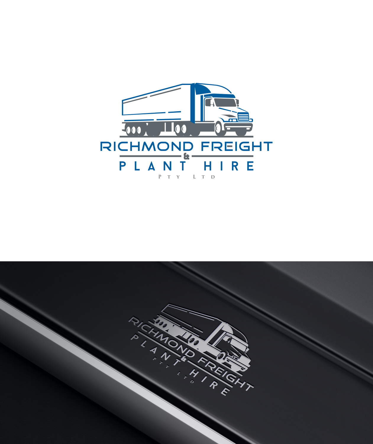 Logo Design by siti MWDesign for Richmond Freight & Plant Hire Pty Ltd  | Design #22018470