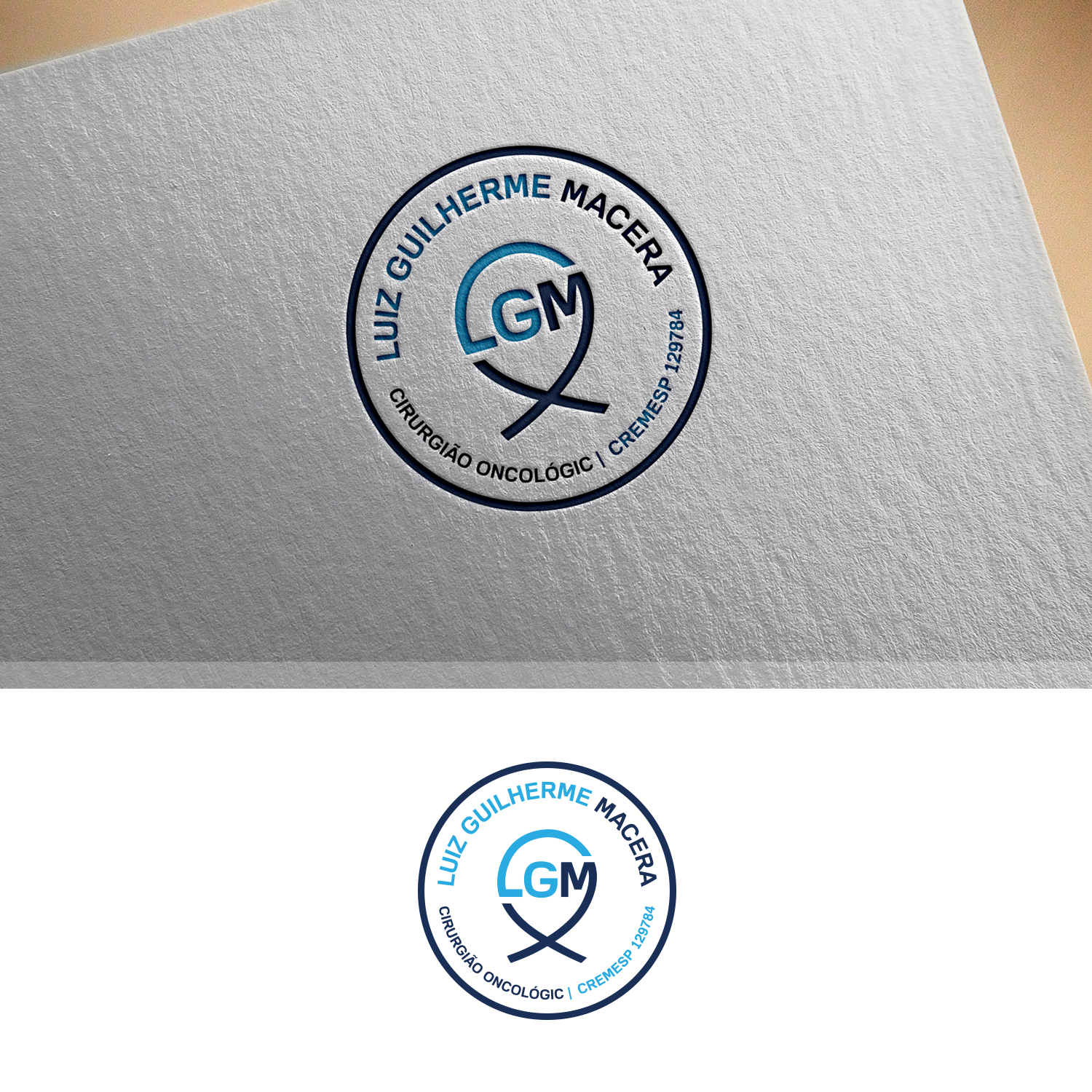 Logo Design by Maxo-Biz for LGM Oncologia  | Design #21999394
