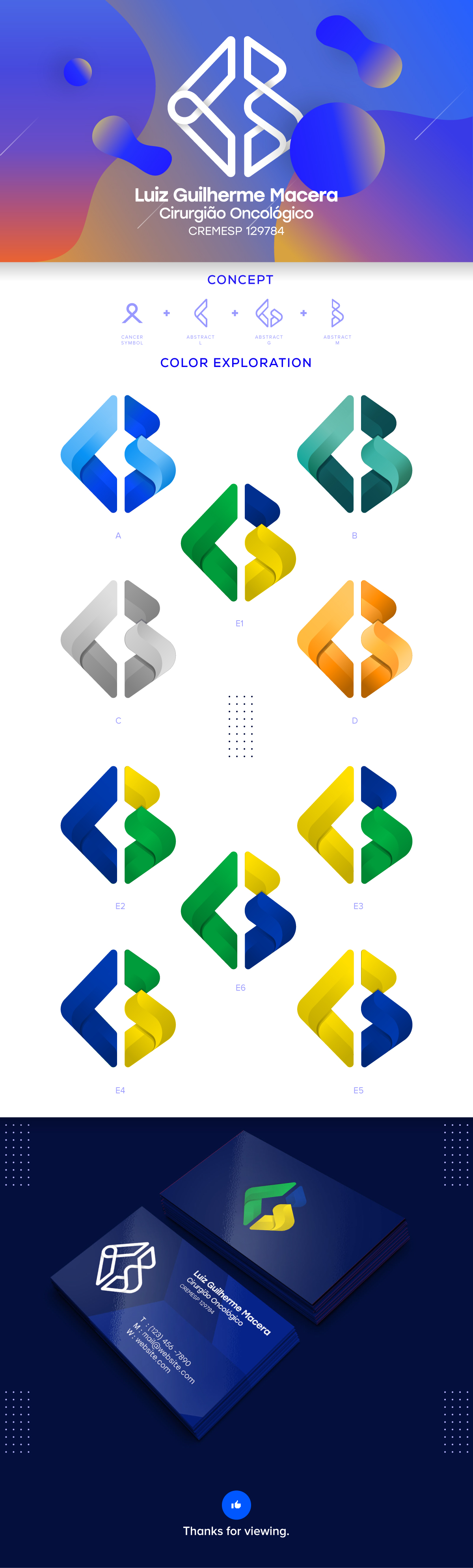 Logo Design by hijrahstudios for LGM Oncologia  | Design: #22116677