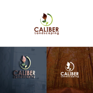 Logo Design by brand maker for CALIBER Landscaping | Design: #22006701