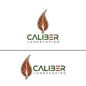 Logo Design by Mustakim for CALIBER Landscaping | Design: #22016296
