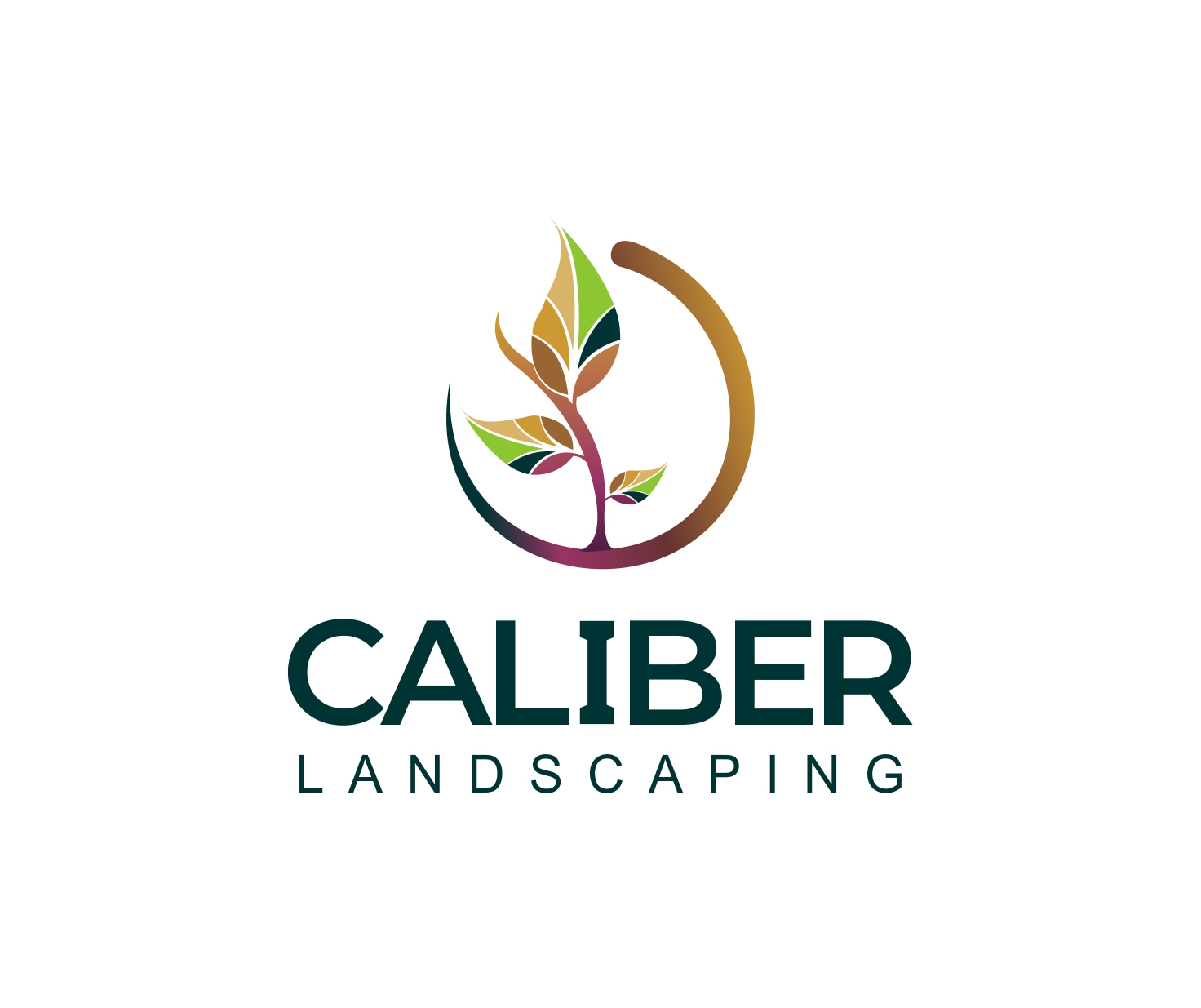 Logo Design by DyzDesign for CALIBER Landscaping | Design #21999194