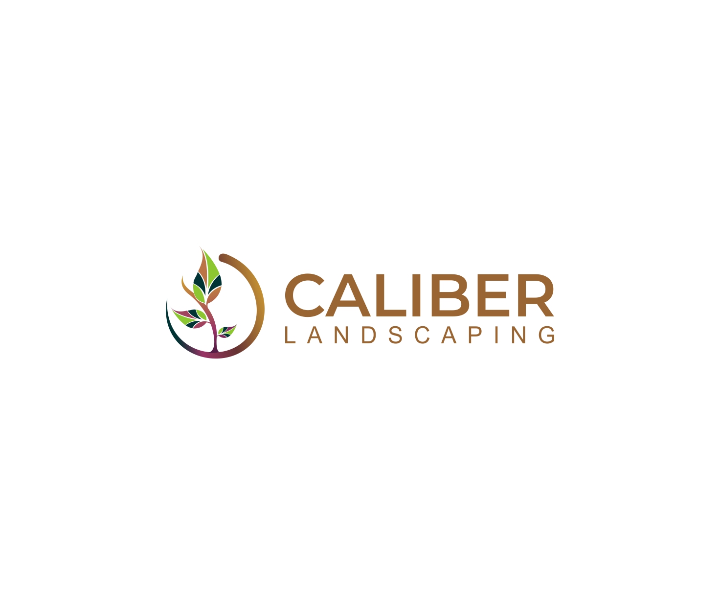 Logo Design by DyzDesign for CALIBER Landscaping | Design #22002493