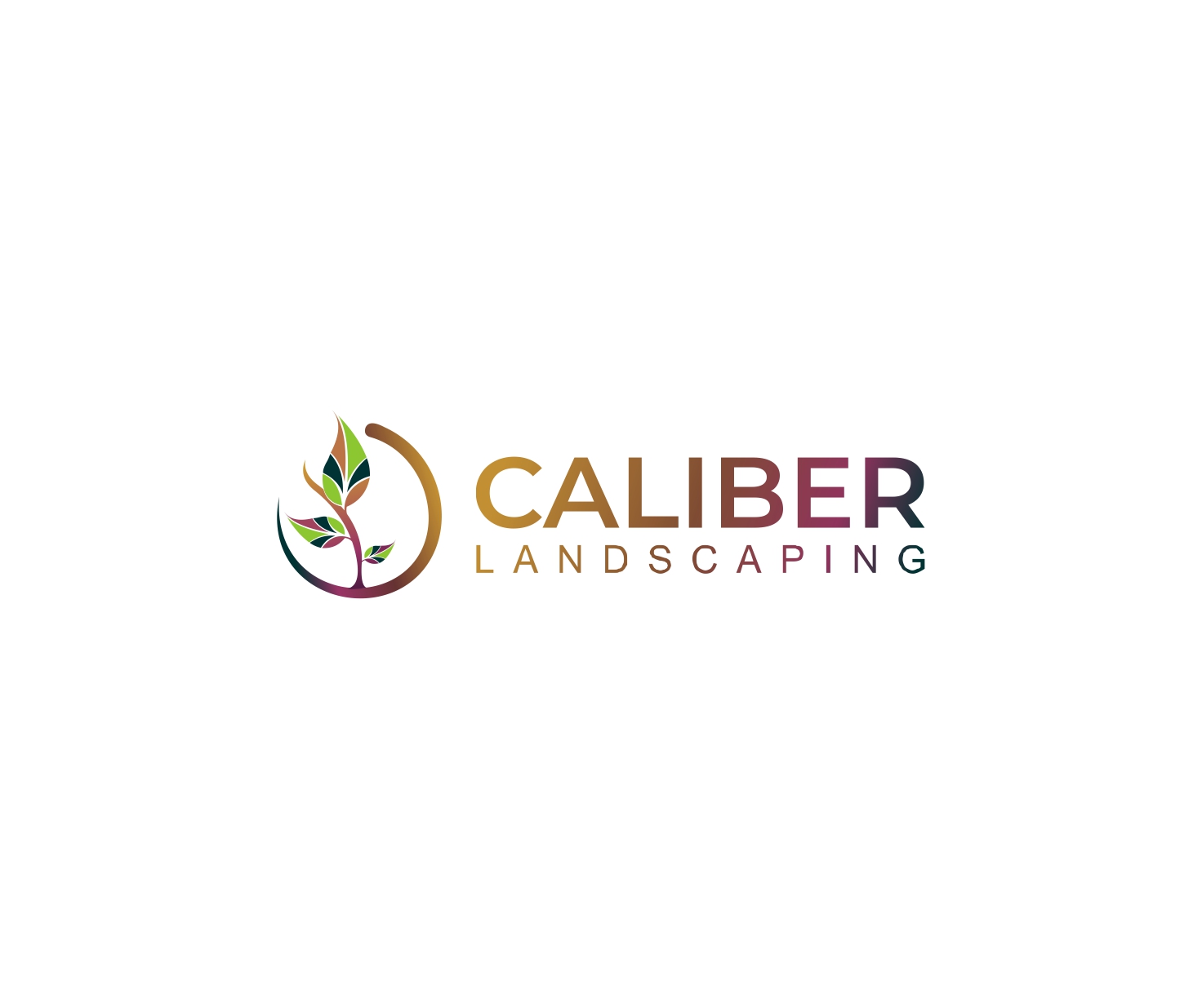 Logo Design by DyzDesign for CALIBER Landscaping | Design #22011363