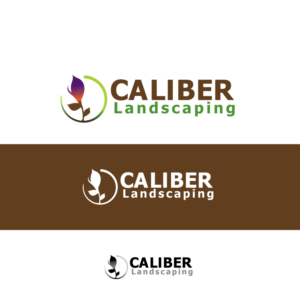 Logo Design by CreativeFlows 2 for CALIBER Landscaping | Design: #22003682