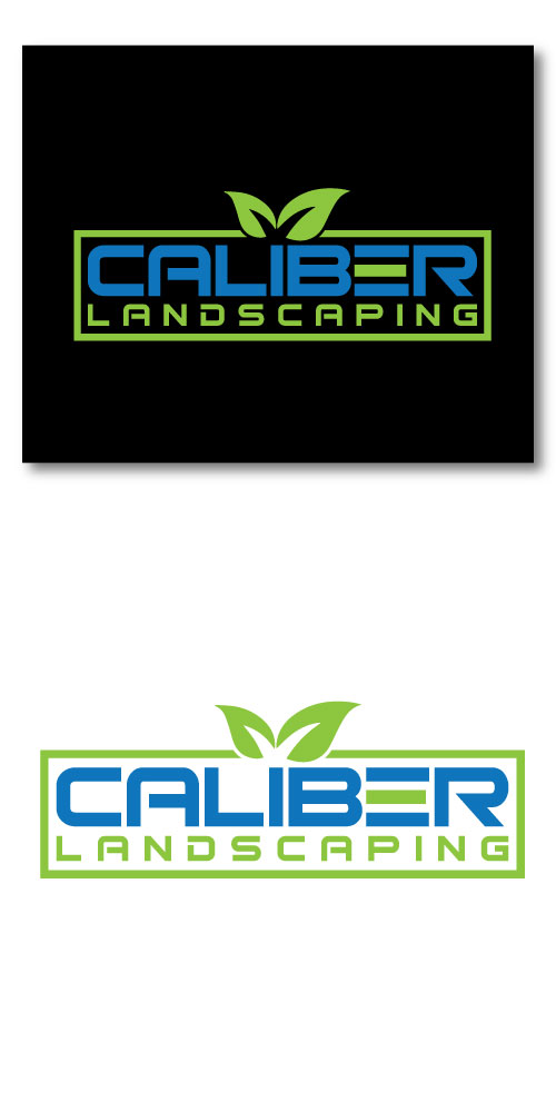 Logo Design by JAFRIN for CALIBER Landscaping | Design #22007656