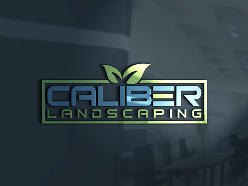 Logo Design by JAFRIN for CALIBER Landscaping | Design #22007658