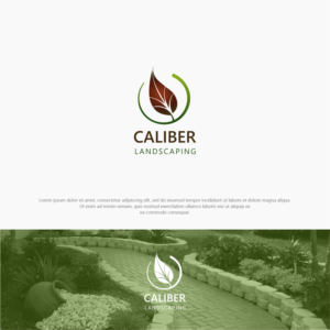 Diseño de Logo por ThiagoB para CALIBER Landscaping | Diseño: #22002579