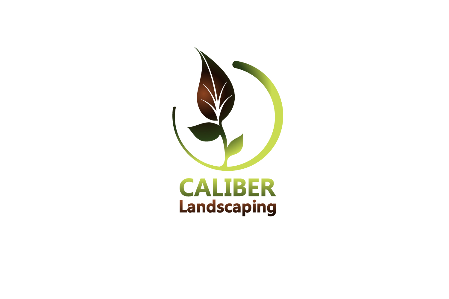 Logo Design by designA78 for CALIBER Landscaping | Design #21999419
