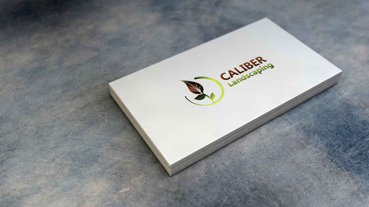 Diseño de Logo por designA78 para CALIBER Landscaping | Diseño #21999507