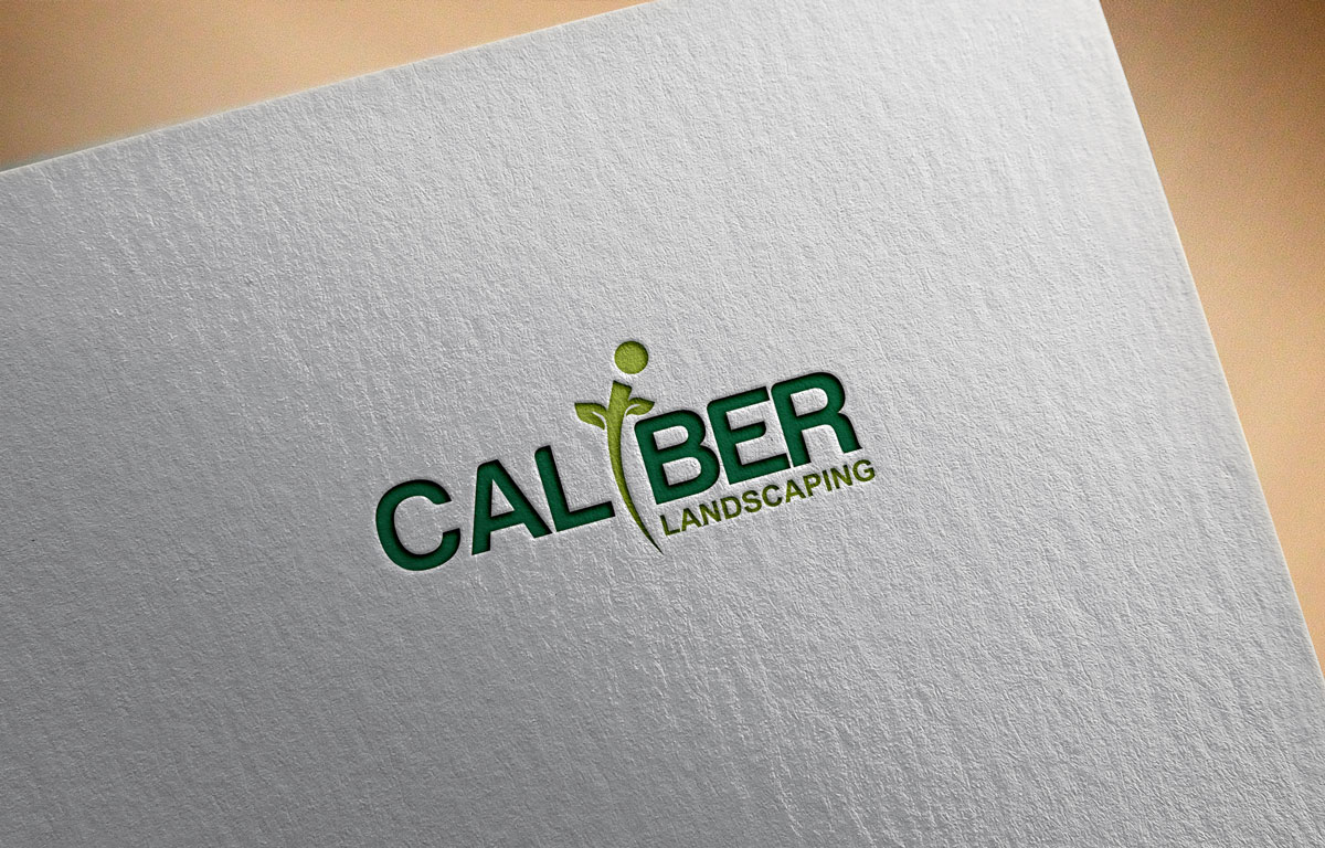 Logo Design by NurDesign for CALIBER Landscaping | Design #21999662