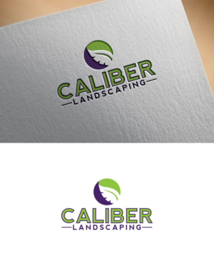 Logo Design by Aliqa Design for CALIBER Landscaping | Design: #22005161
