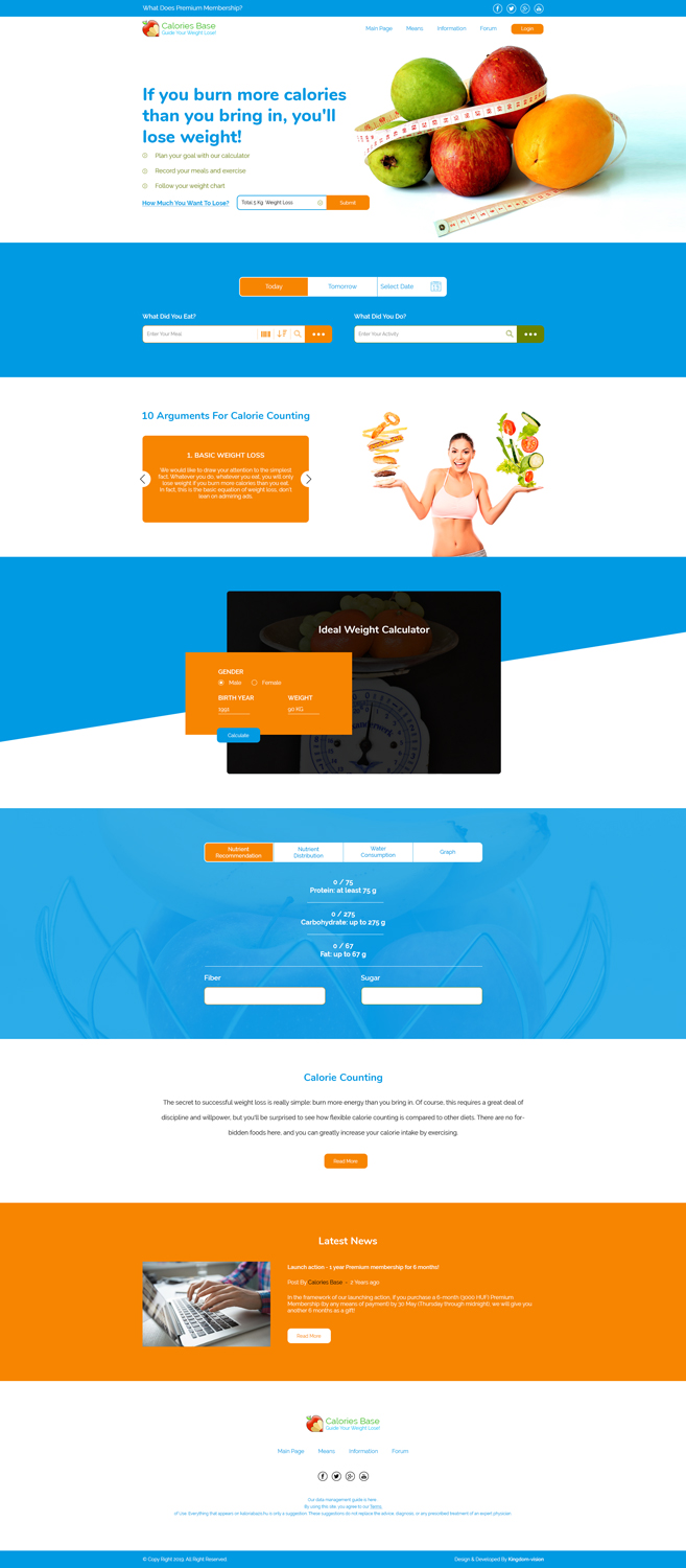 Web Design by Kingdom Vision for this project | Design #22053764