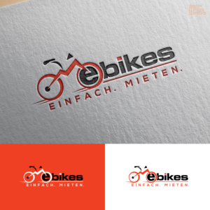 Ebike Abo         Claim: bikes. einfach. mieten. | Logo Design by step forward 2