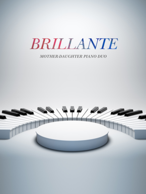 BRILLANTE - Mother Daughter Piano Duo | Buchumschlag Design von Tatlin