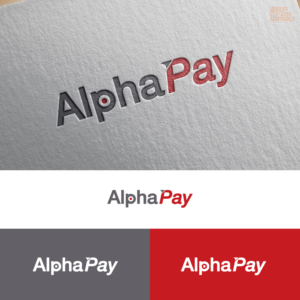AlphaPay | Logo Design by step forward 2