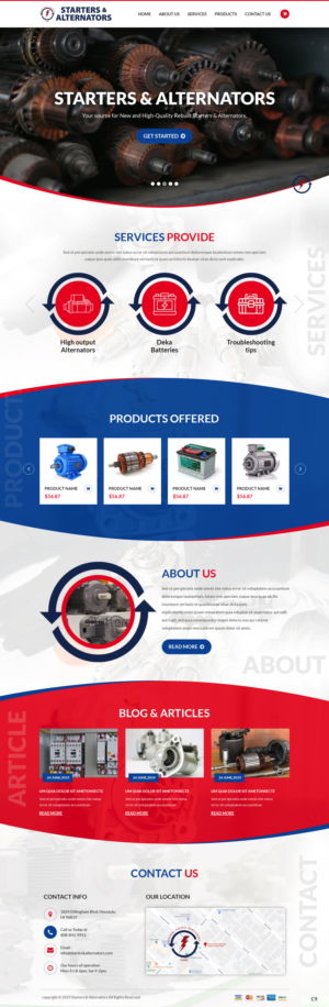 Web Design by pb for CPR  | Design: #22008916