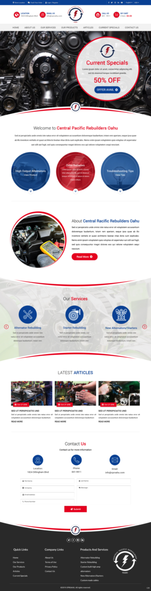 Web Design by pb for CPR  | Design: #22008918