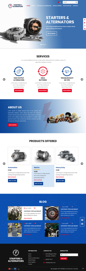 Web Design by pb for CPR  | Design: #22008928