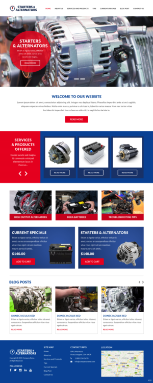 Web Design par pb pour CPR  | Design : #22008935