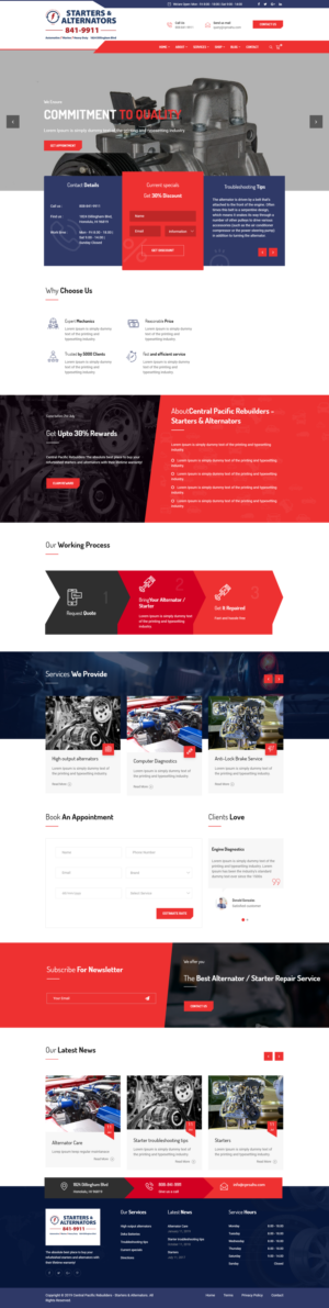 Web Design by Malcolm C for CPR  | Design #22010981