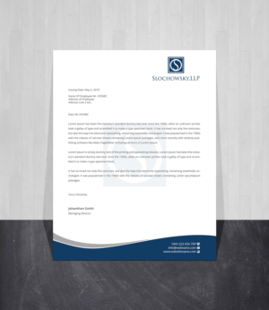 Letterhead Design by Creations Box 2015 for this project | Design: #22020423