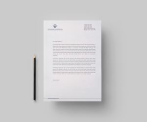 Letterhead Design by OxonoArt for this project | Design: #22033078