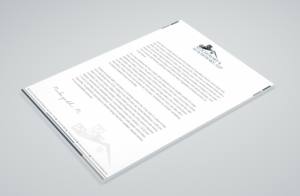 Letterhead Design by Petter Goms for this project | Design: #22011389