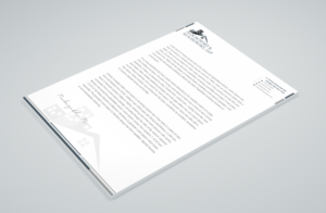 Letterhead Design by Petter Goms for this project | Design: #22011414