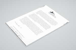 Letterhead Design by Petter Goms for this project | Design: #22011548