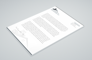 Letterhead Design by Petter Goms for this project | Design: #22011596