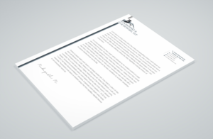 Letterhead Design by Petter Goms for this project | Design: #22011618