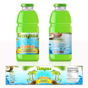 My Companies name is Tempus, which means time in Latin. My product is drink called Sky Juice, mad... | Graphic Design by SAI DESIGNS