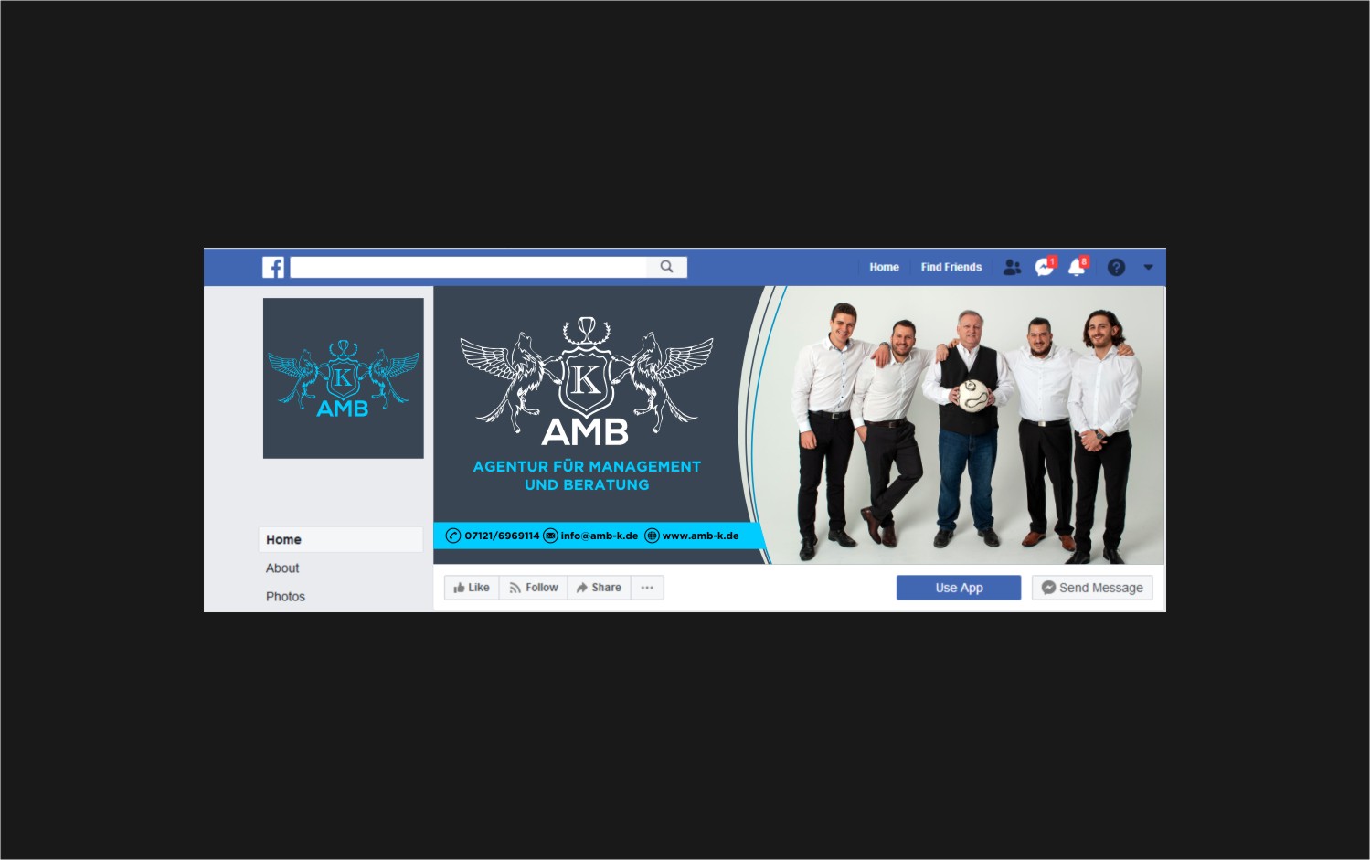Facebook Design by INDIAN_Ashok for this project | Design #22004394