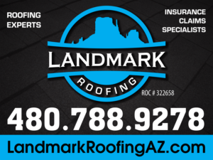 Bright, captive yard sign for a roofing company used for marketing to potential customers. | Poster-Design von TracyInspires