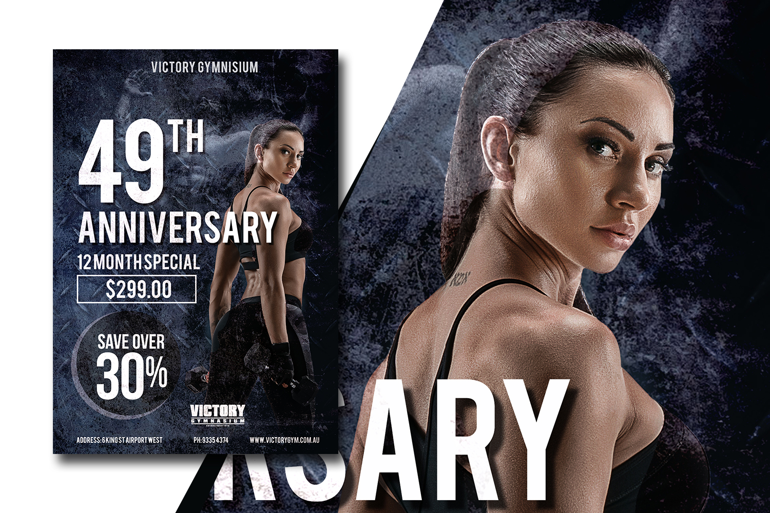 Design Graphique par MDesigns ™ pour Victory Gym | Design #22033985