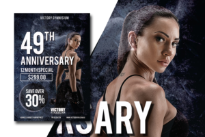 Diseño Gráfico por MDesigns ™ para Victory Gym | Diseño: #22033985