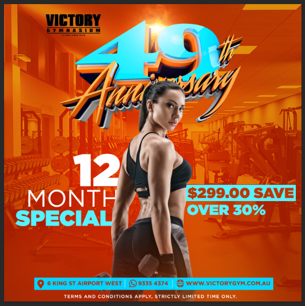 Diseño Gráfico por Carlos Alba D. para Victory Gym | Diseño #22027143