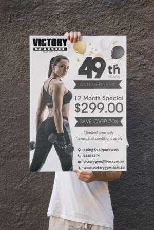 Graphic Design by Cre8rIN for Victory Gym | Design #22031549