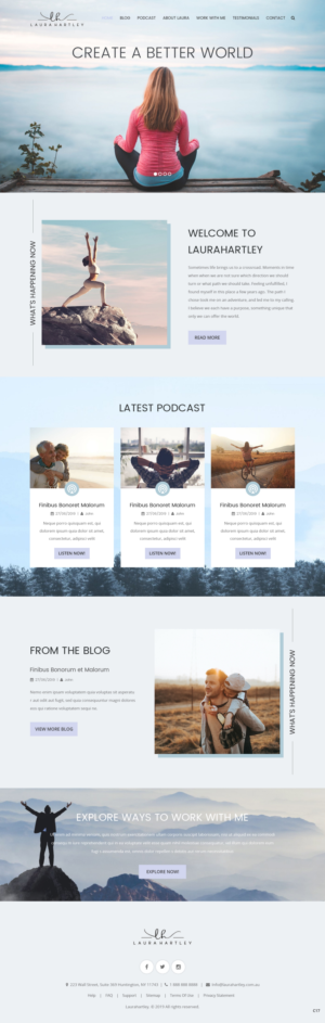 Web Design by pb for this project | Design: #22017343