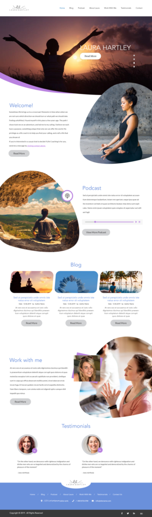 Web Design by pb for this project | Design: #22017357