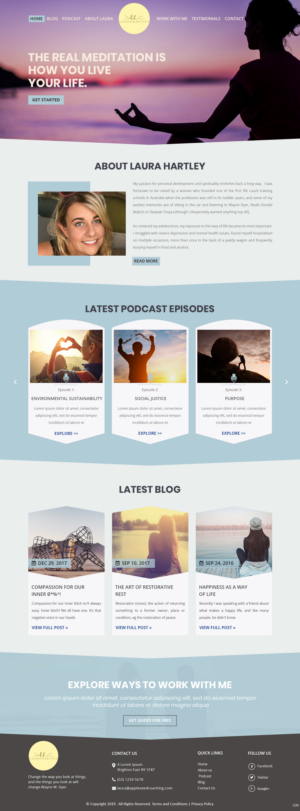 Web Design by pb for this project | Design: #22017358