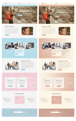 Web Design by pb for this project | Design: #22017360