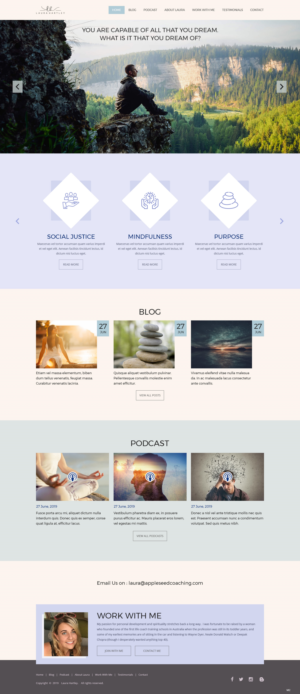 Web Design by pb for this project | Design: #22017368