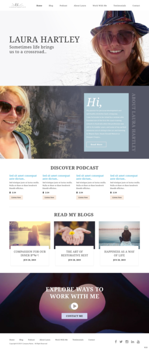 Web Design by pb for this project | Design: #22017369