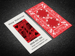 Freelancer working in Gambling Industry | Diseño de Tarjeta de Presentación por Hardcore Design