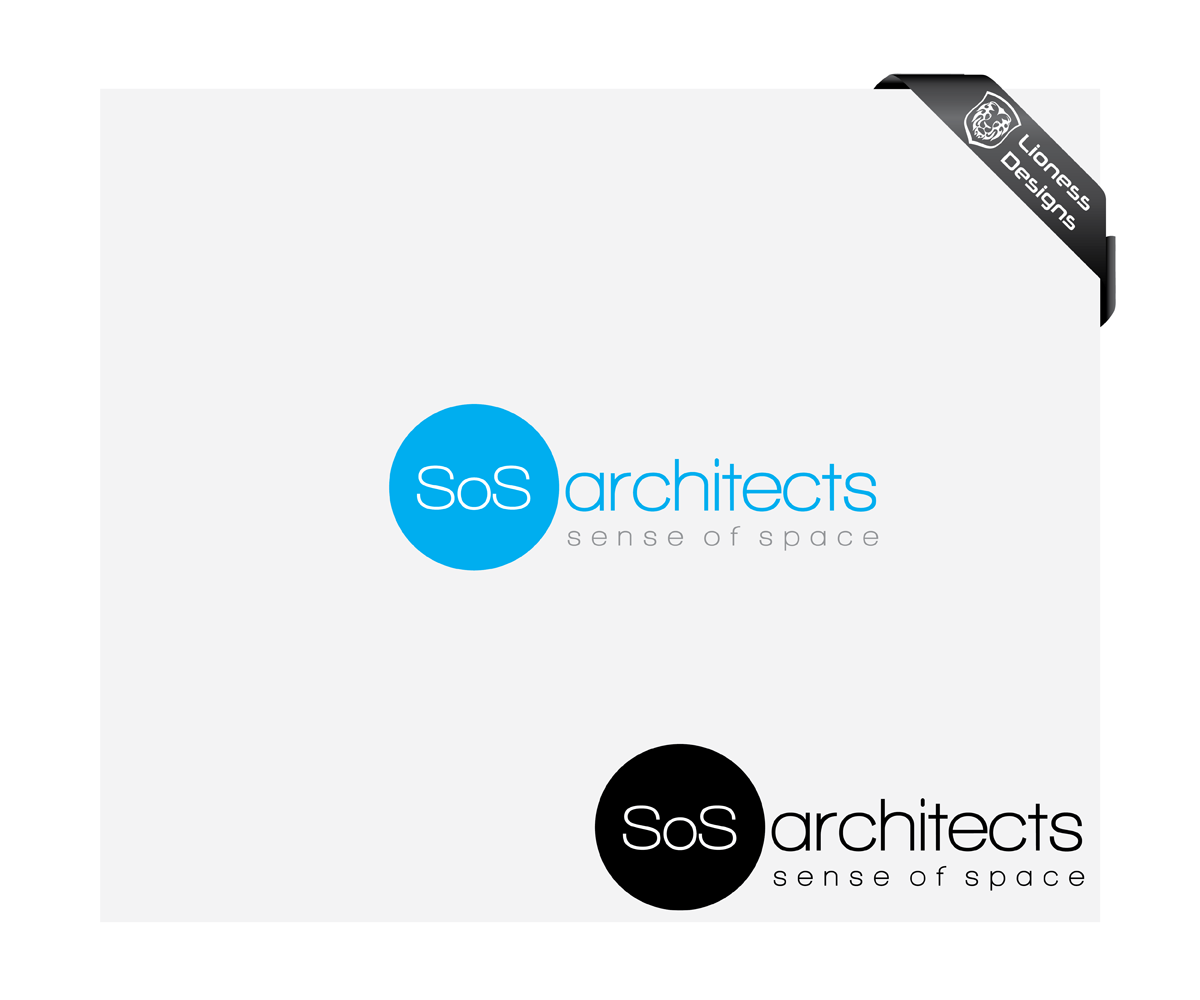Logo Design by Lioness Designs for SoS architects | Design #3012012