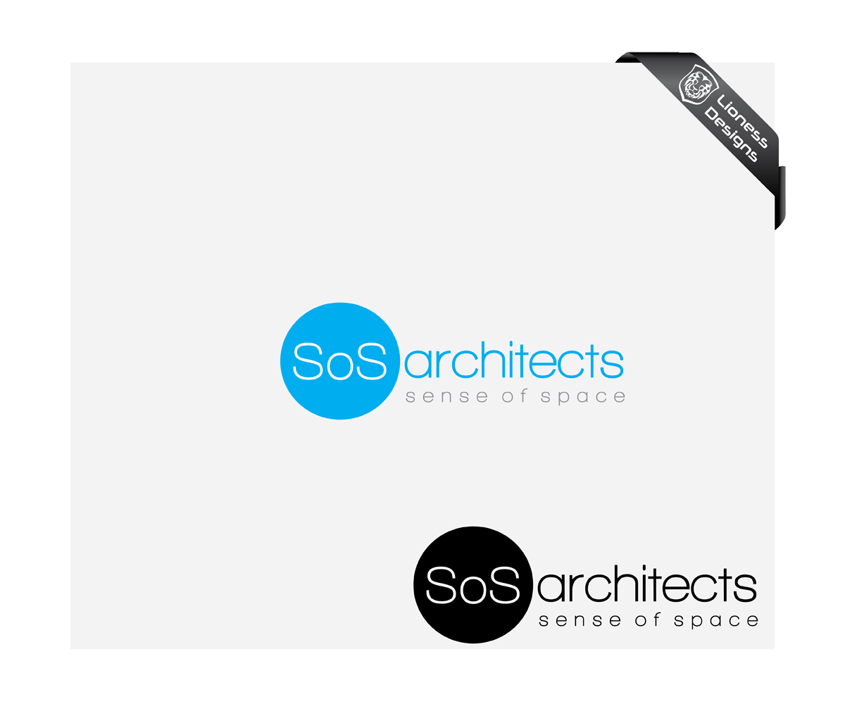 Logo Design by Lioness Designs for SoS architects | Design #3012059
