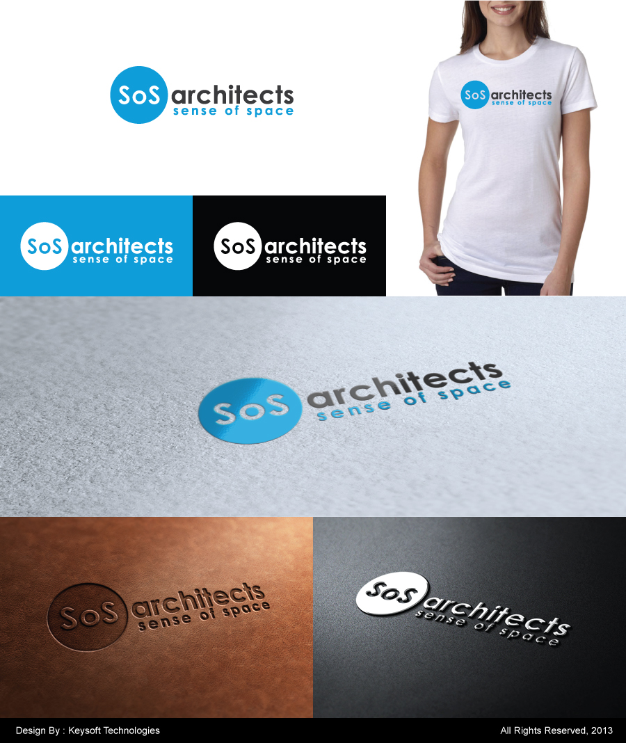 Diseño de Logo por Keysoft para SoS architects | Diseño #3047383